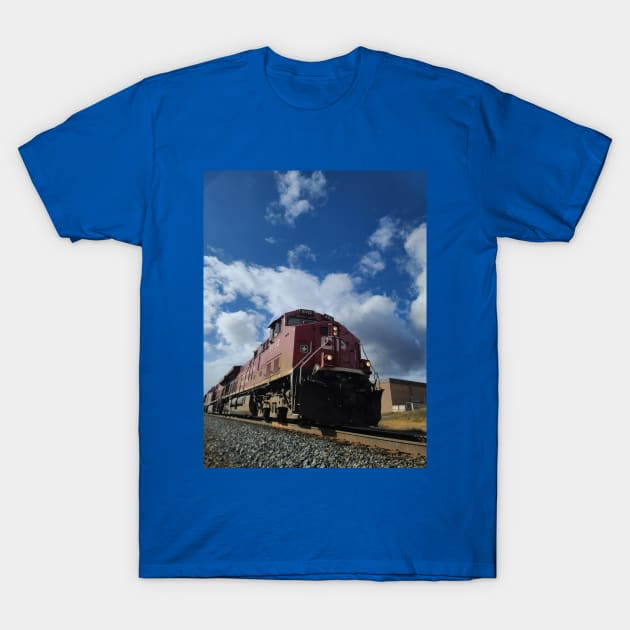 train T-Shirt by UniqueDarkStreetArt